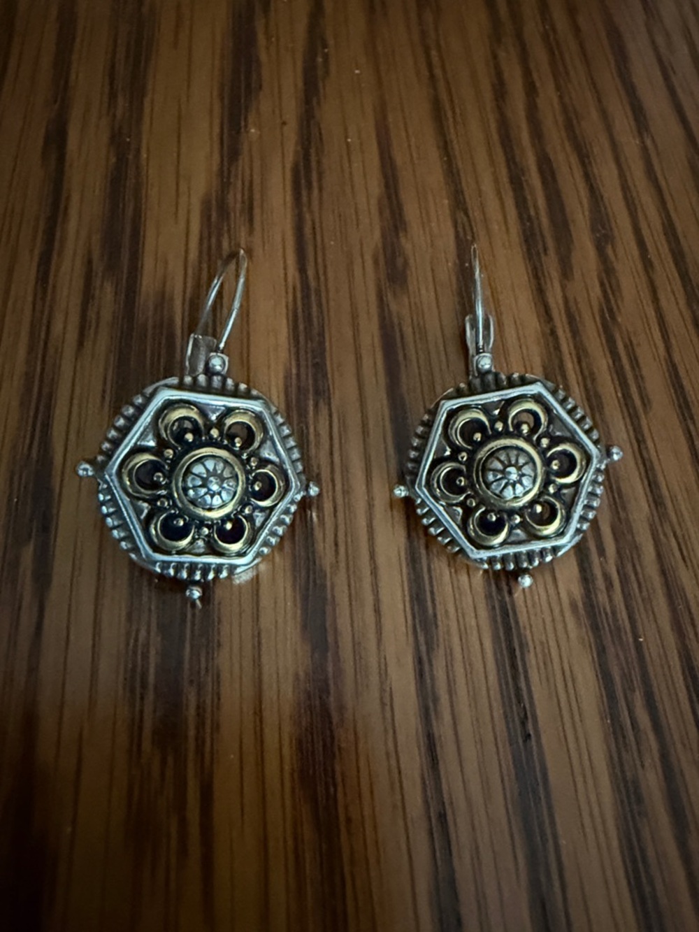 Brighton 2 tone  earrings